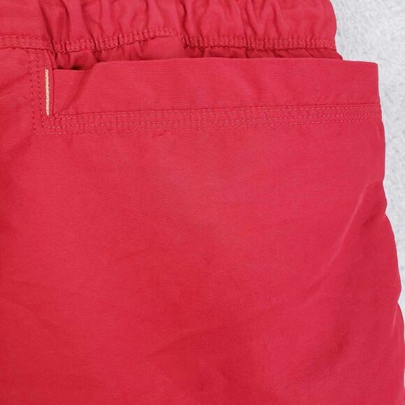 Duluth Trading Co Mens Shorts Swim Trunks Red Size XXL 2XL Drawstring Lined - Picture 4 of 9